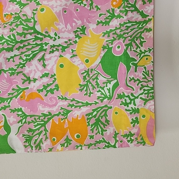 Lilly Pulitzer Womens  Coastal Corral  Fish and sea Horse Print  Skirt Size 6 - Picture 9 of 16